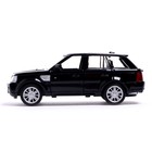 Машина металлическая LAND ROVER RANGE ROVER SPORT,1:32, открываются двери, инерция, цвет чёрный 5095155 - фото 12418754