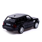 Машина металлическая LAND ROVER RANGE ROVER SPORT,1:32, открываются двери, инерция, цвет чёрный 5095155 - фото 12418756