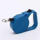 Рулетка малая эконом, 3 м, до 18 кг, синяя - Фото 4