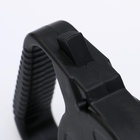 Рулетка малая эконом, 3 м, до 18 кг, чёрная - Фото 7