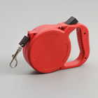 Рулетка, 7 м, до 35 кг, красная - Фото 2