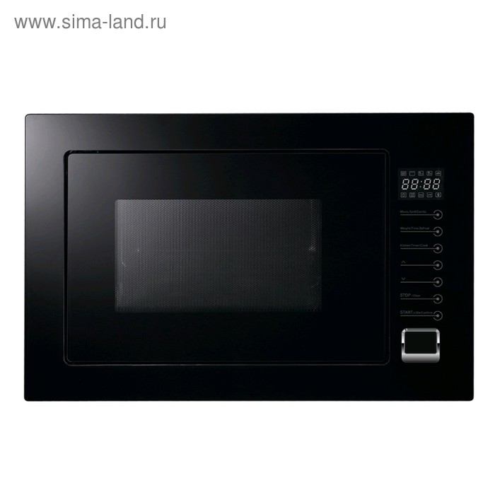 Встраиваемая микроволновая печь Midea TG925B8D-BL, 900 Вт, 25 л, гриль, чёрная - Фото 1