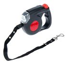 Рулетка с фонариком, 4,5 м, до 35 кг, чёрная - Фото 5