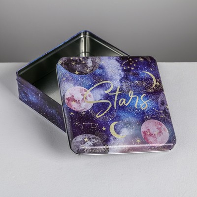 Подарочная коробка Stars, 17 х 17 х 5,5см