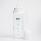 Бутылочка для кормления SIMPLE MED +, классика, с ручками, 250 мл., от 0 мес, медл. поток - фото 42850156