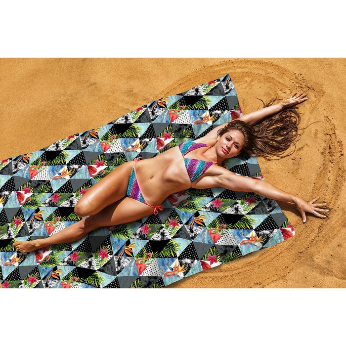 Пляжное покрывало «Кубана», размер 145 × 200 см