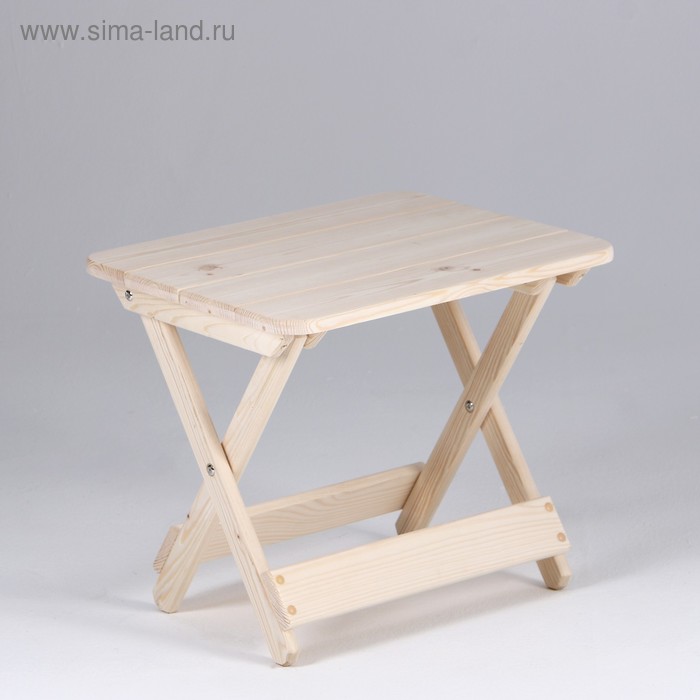 Столик для шезлонга, 50×40×43 см, хвоя, «Добропаровъ» - Фото 1