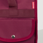 Сумка хозяйственная, отдел на молнии, 2 наружных кармана, цвет бордовый - Фото 4