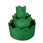 Клумба, d = 30-15-45 см, h = 70 см, зелёная - Фото 1