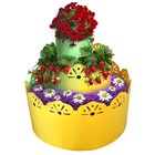 Клумба, d = 30-15-45 см, h = 70 см, зелёная - Фото 2