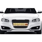 Наклейка на номер автомобиля "Молодожены" в комплекте 2 шт. - Фото 1