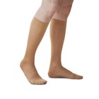 Чулки медицинские компрессионные, ниже колена, с мыском, 1 класс, арт.3002 рост 2, размер 3 (M), цвет бежевый - Фото 1