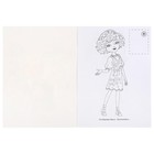 Раскраска с наклейками «Жители дивногорья. Царевны», А4, формат 214 × 290 мм, 16 стр. - Фото 2