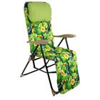 Кресло - шезлонг Nika, 82×59×117 см, принт с туканами - Фото 6