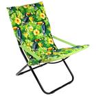 Кресло - шезлонг Nika, 85 x 64 x 86 см, принт туканами - Фото 6