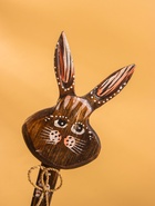 Сувенир на подставке «Заяц», 14×4.5×35 см, дерево, коричневый 4575283