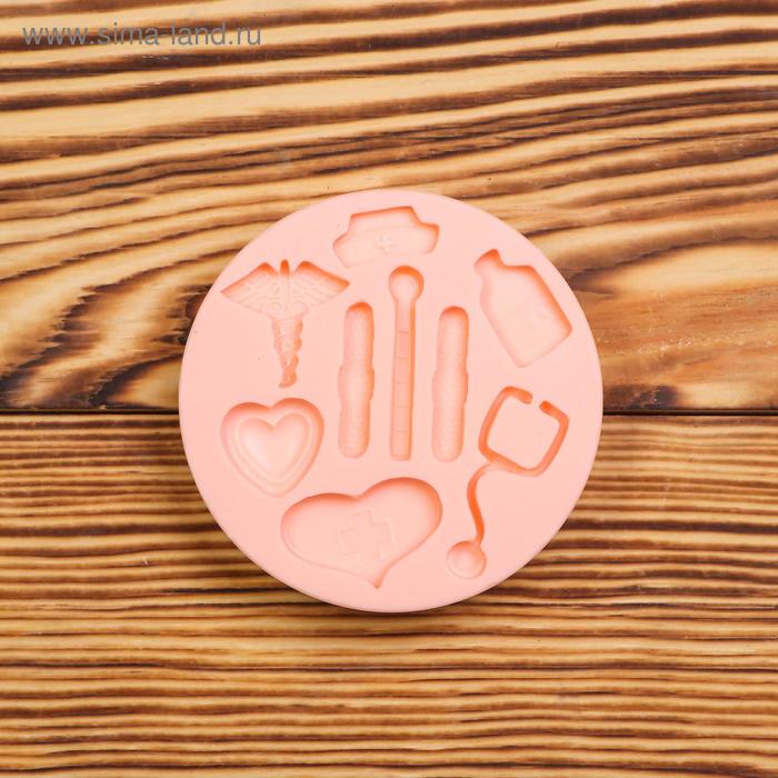 Молд силикон Набор доктора 3х5 см МИКС