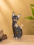 Сувенир «Кошка в ошейнике», 7×3.5×20 см, дерево, МИКС 4575309