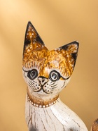 Сувенир «Кошка в ошейнике», 7×3.5×20 см, дерево, МИКС 4575309