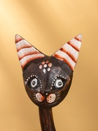 Сувенир "Кошка в ошейнике" дерево 7х3,5х20 см - фото 809189228 Сувенир "Кошка в ошейнике" дерево 7х3,5х20 см - фото 809189228