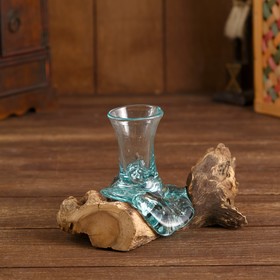 Вазон на коряге «Итальяно» 15×10×11 см, стекло
