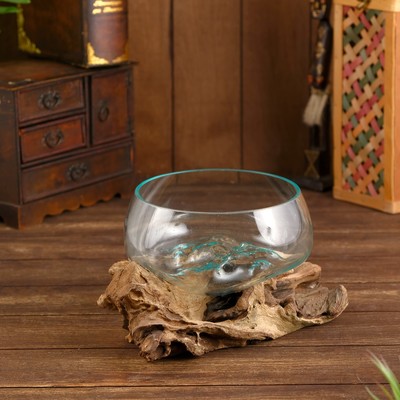 Вазон на коряге «Аква», 35×30×23 см