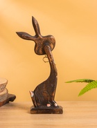 Сувенир на подставке «Заяц», 15×4.5×31 см, дерево 5054397