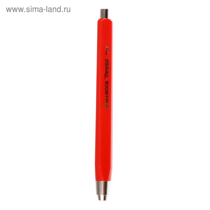 

Карандаш цанговый 5.6 мм Koh-I-Noor 5347 Versatil, металлические детали, красный пластиковый корпус