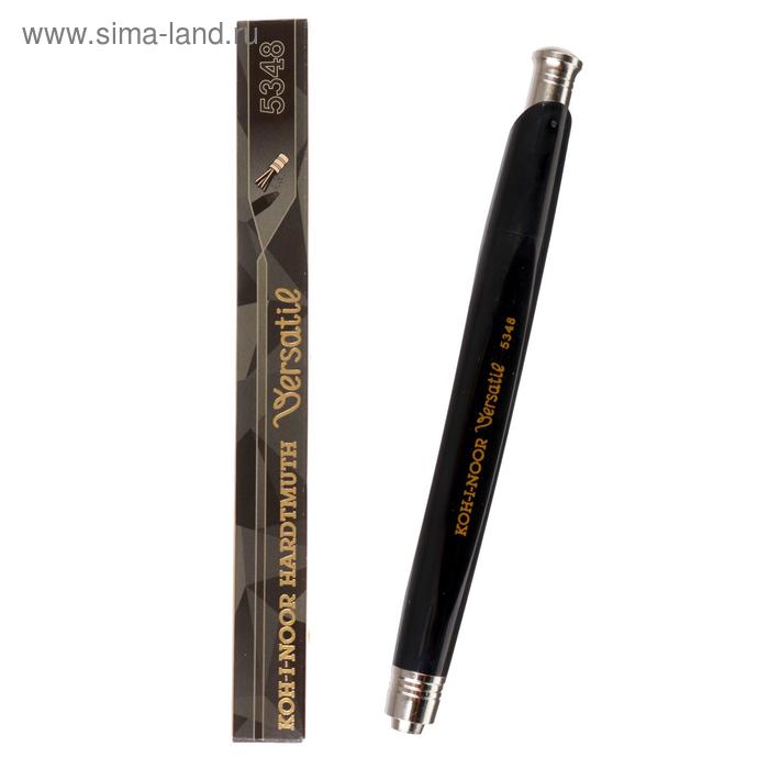 

Карандаш цанговый 5.6 мм Koh-I-Noor 5348 Versatil, металлические детали, черный пластиковый корпус