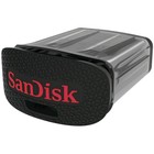 Флешка USB 3.0 SanDisk Cruzer Ultra Fit SDCZ430-128G-G46, 128Гб, чёрный - Фото 2