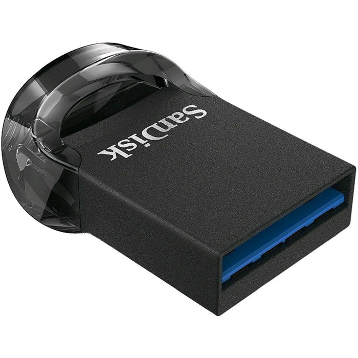 Флешка USB 3.1 SanDisk Cruzer Ultra Fit SDCZ430-256G-G46, 256Гб, чёрный