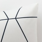 Наволочка Этель «Рельеф» 50х70 см, цвет белый, сатин - Фото 2