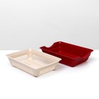 Туалет глубокий с сеткой 36 х 25 х 9 см, бежевый - Фото 5