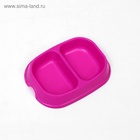 Миска 2 х 200 мл, маджента - Фото 3