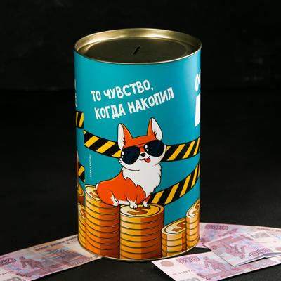 Копилка XXL «Офигиллион денег», 20×12.5 см