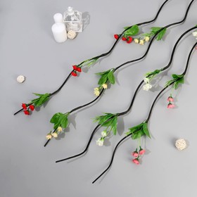 Декор тинги "Полевые цветы" 150 см (фасовка 5 шт, цена за 1шт) микс