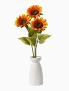 Цветы искусственные «Пышный подсолнух», 13×55 см - Фото 4