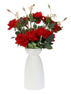 Цветы искусственные «Розы с шипами», h=40 см, d=7 см, красные  (артикул 4738240)  большой выбор товаров оптом и в розницу по низким ценам с доставкой