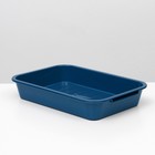 Туалет средний с сеткой 36 х 26 х 6,5 см, синий, - Фото 1