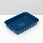 Туалет средний с сеткой 36 х 26 х 6,5 см, синий, - Фото 3