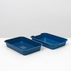 Туалет средний с сеткой 36 х 26 х 6,5 см, синий, - Фото 5