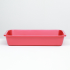 Туалет средний с сеткой 36 х 26 х 6,5 см, красный, - Фото 3