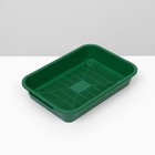 Туалет средний с сеткой 36 х 26 х 6,5 см, зеленый, - Фото 3