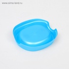 Миска №1 «Нулевка» 200 мл, 13.5×12.5×3 см, голубой перламутр - Фото 5