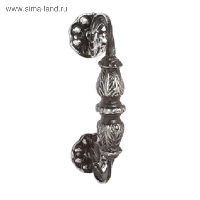 Ручка-скоба «Белгород» Ажур 180 мм, цвет серебро - Фото 1