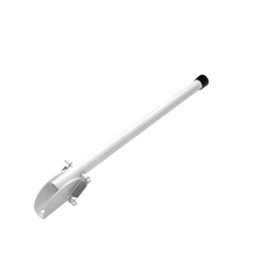 Упор воротный «Домарт» 300 мм, мод.2, белый