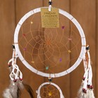Ловец снов «Пять колец», 25×0.5×50 см, белый - Фото 3