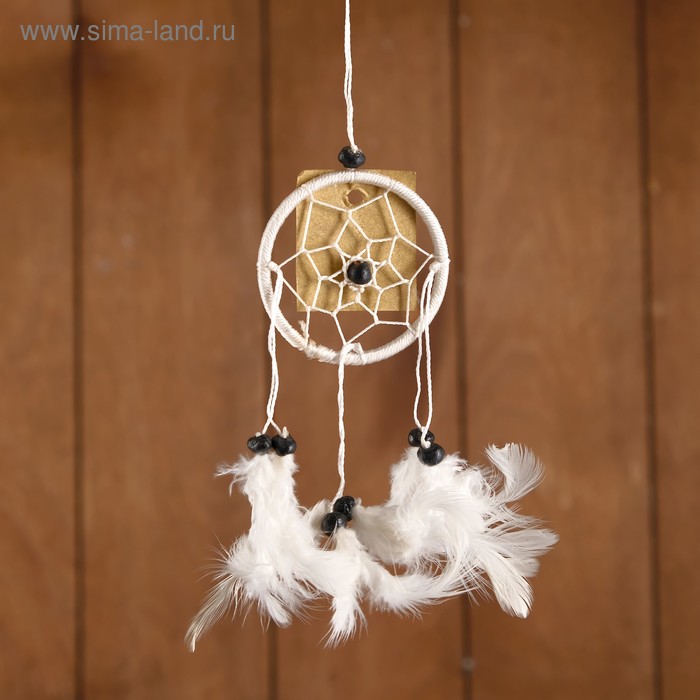 Ловец снов «Гармония», 6×0.5×20 см, белый - Фото 1
