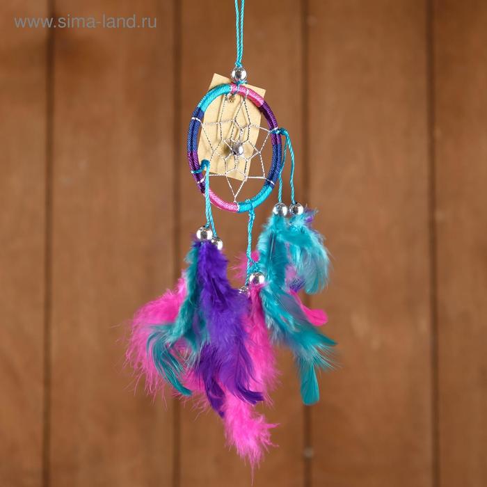 Ловец снов "Круг" разноцветный 6х0,5х20 см - Фото 1