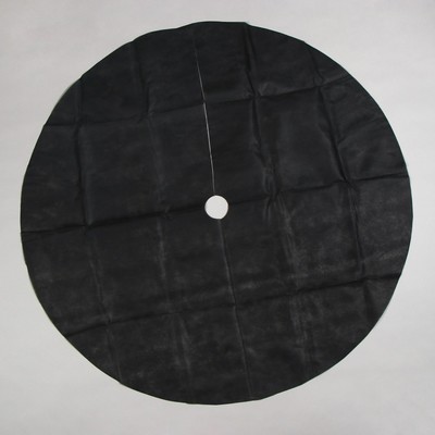 Круг приствольный, d = 1,6 м, плотность 60 г/м², спанбонд с УФ-стабилизатором, набор 2 шт., чёрный, Greengo, Эконом 20%